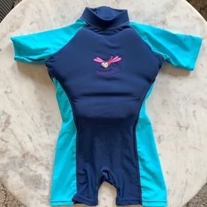 Toddler swim suit size 3-4 yrs. body suit flotation suit